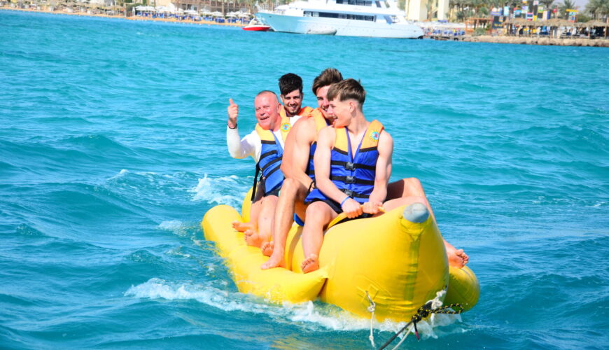 Privates Boot auf dem Roten Meer bei Hurghada