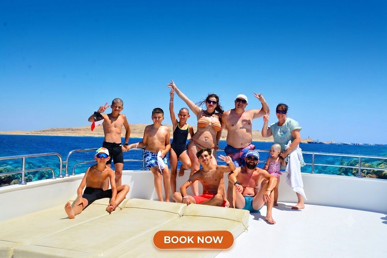 Private Sea and City Hurghada | Exclusive Boat Trip for Up to 10 Guests